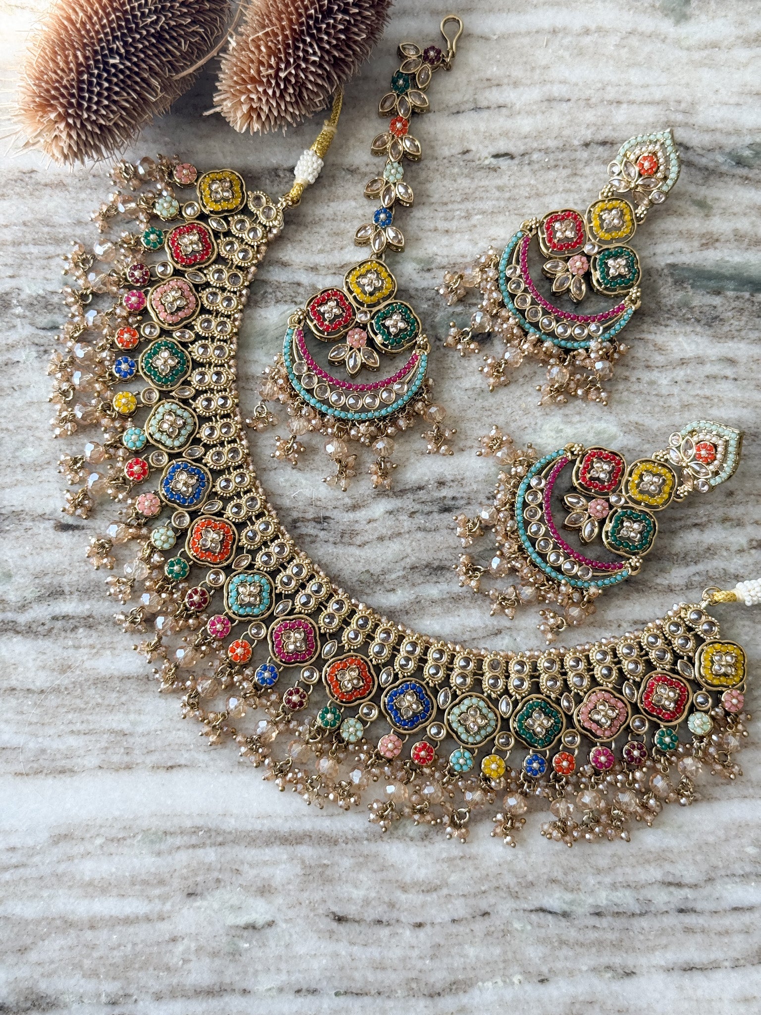 RADHIKA Necklace Set Toshi Jewels