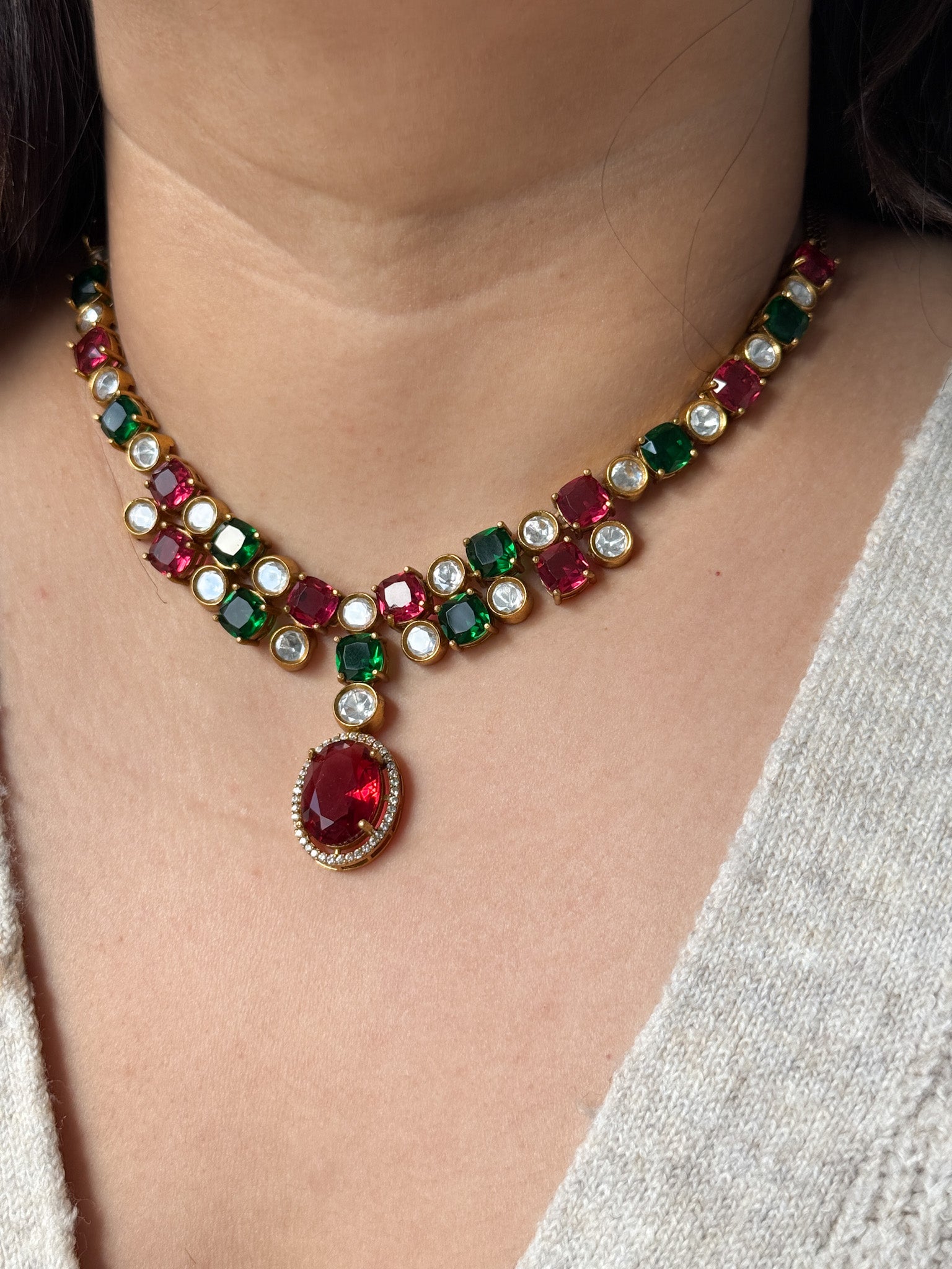 SARA Necklace Set Toshi Jewels