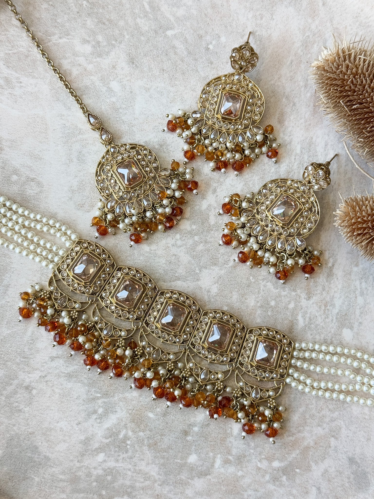 SAIRA Necklace Set Toshi Jewels