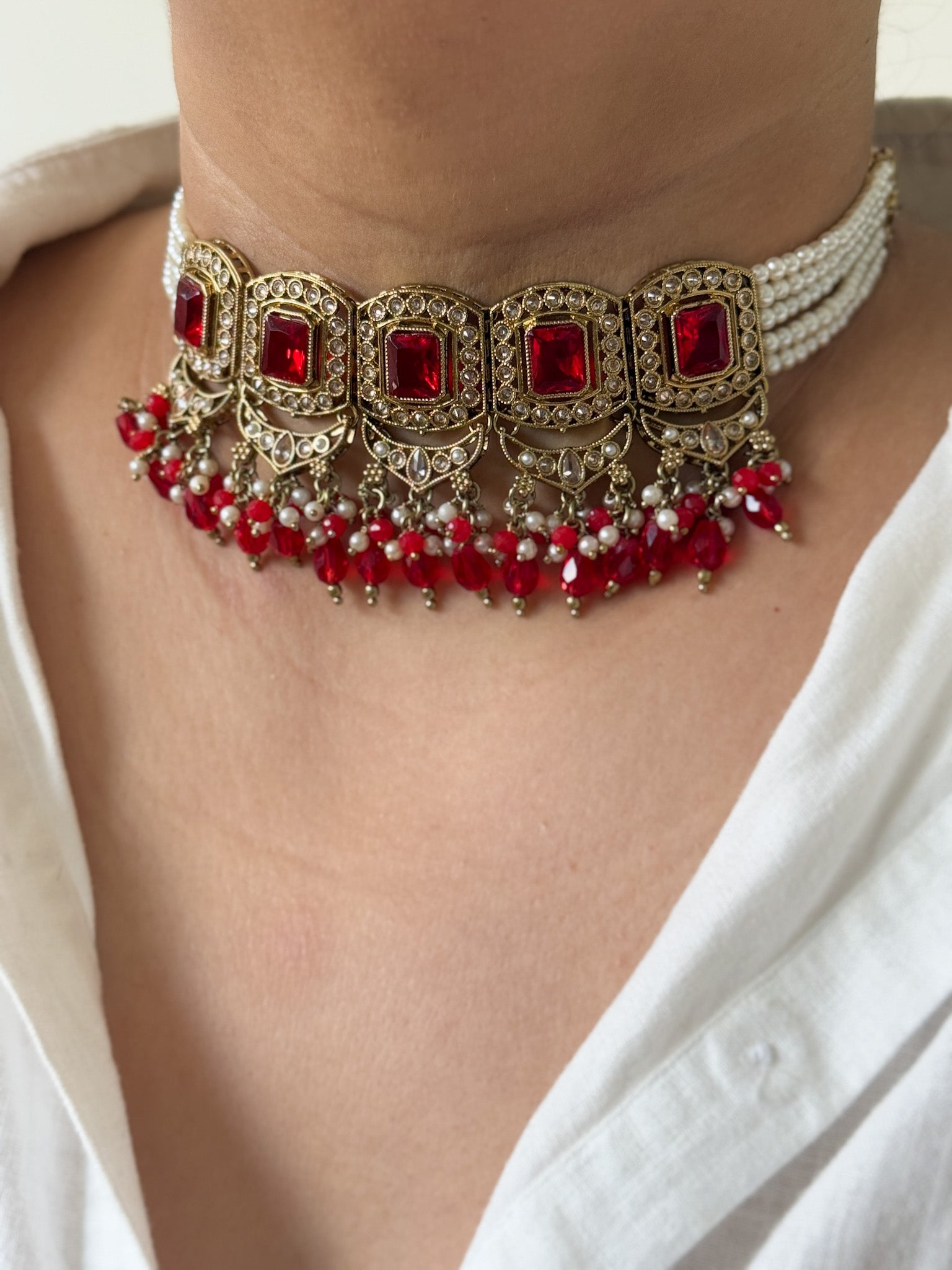 SAIRA Necklace Set Toshi Jewels