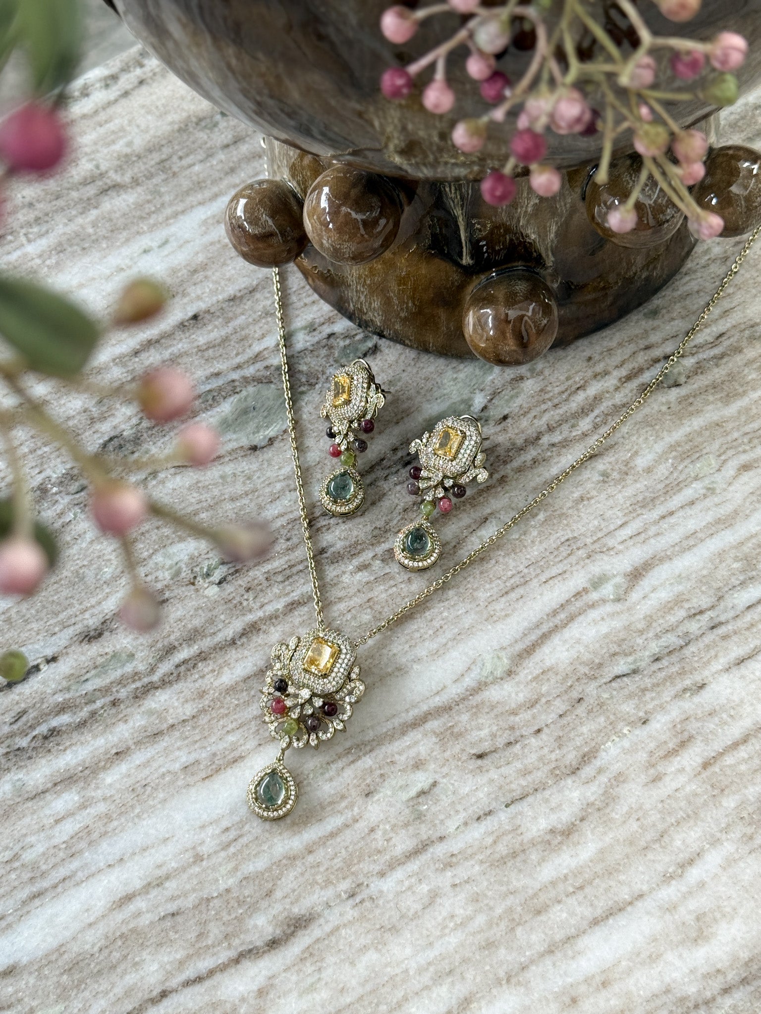 FREYA Necklace Set Toshi Jewels