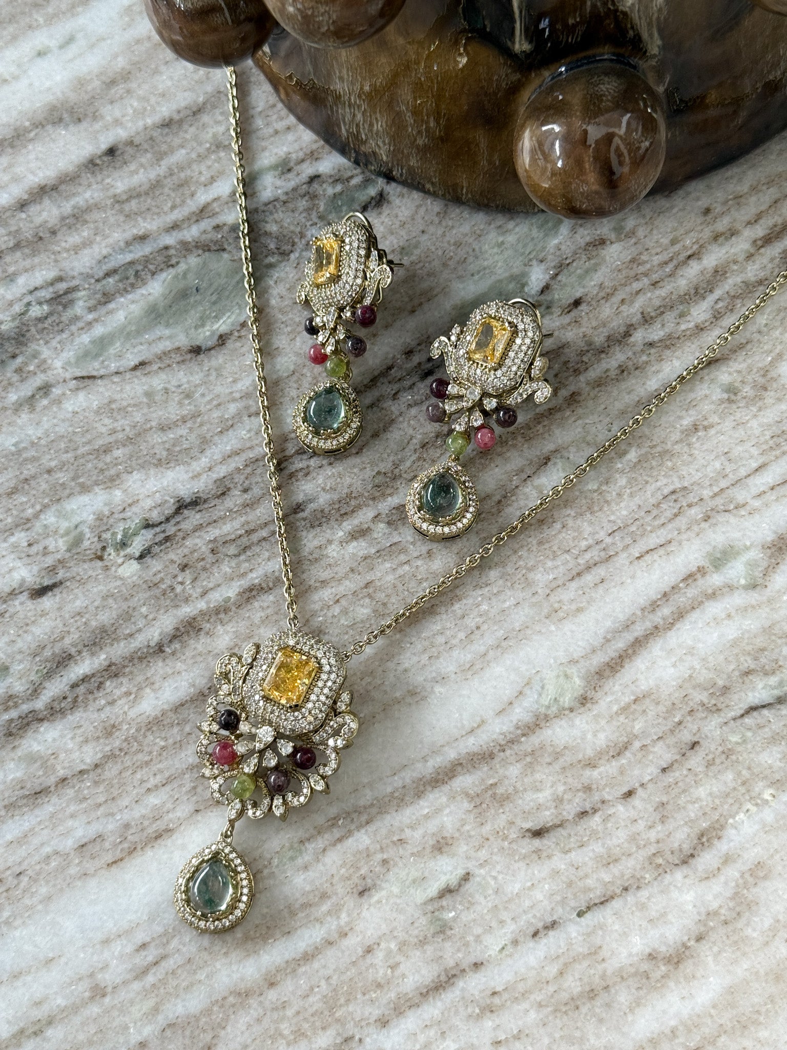 FREYA Necklace Set Toshi Jewels