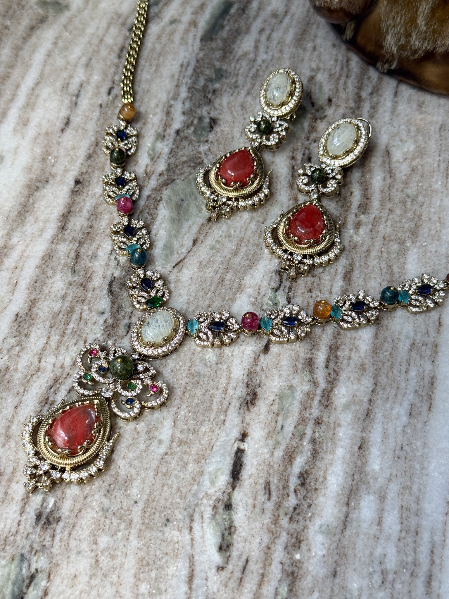 NICOLA Necklace Set Toshi Jewels
