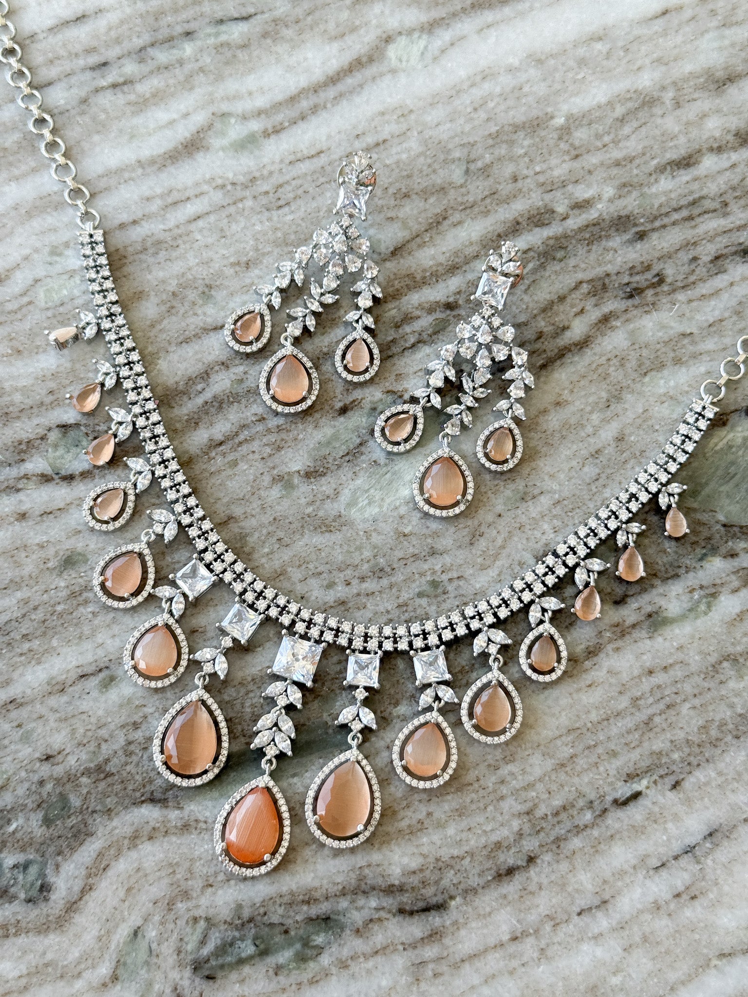 ELODIE Necklace Set Toshi Jewels