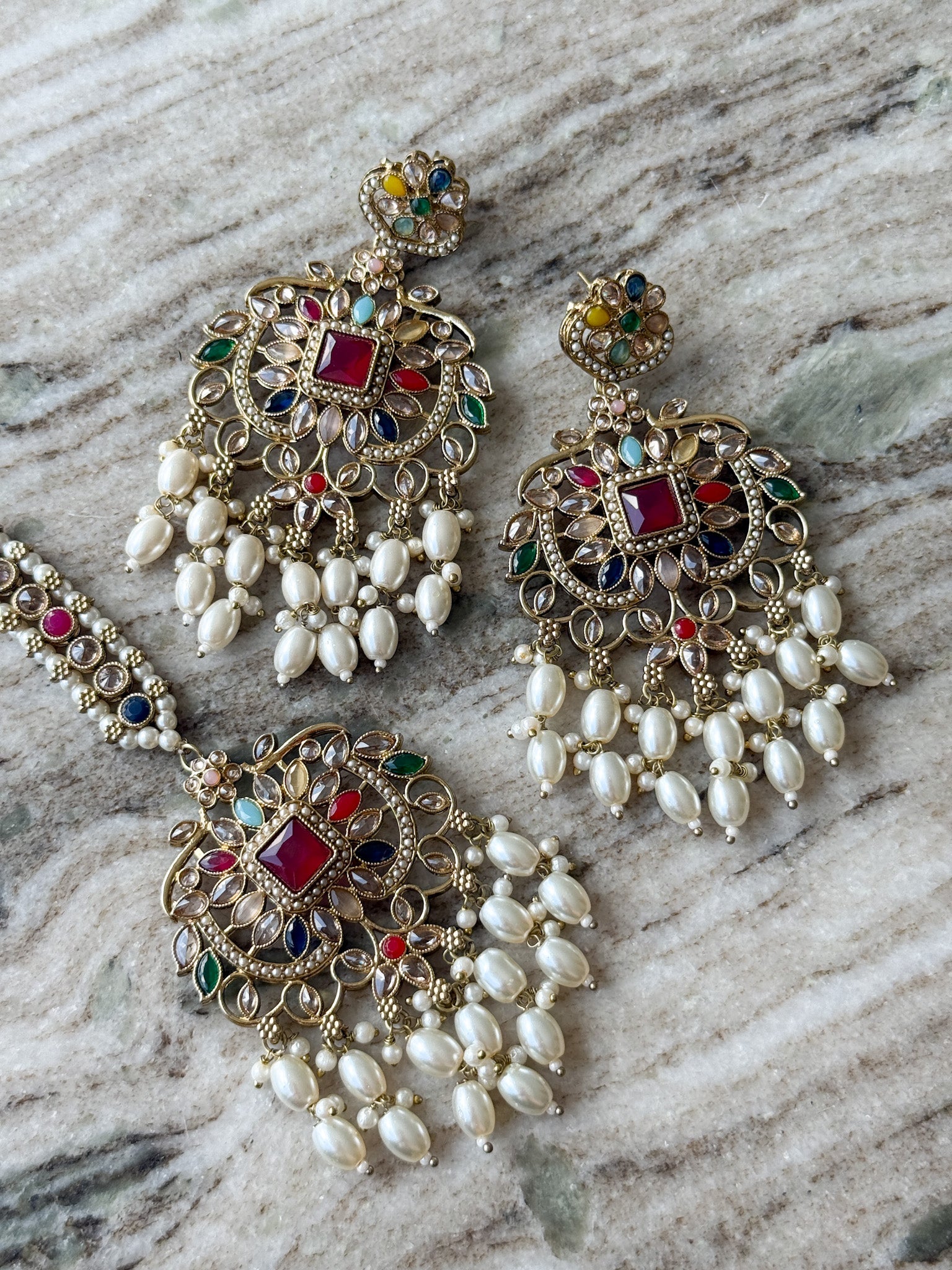 PRIYANKA Tikka Set Toshi Jewels