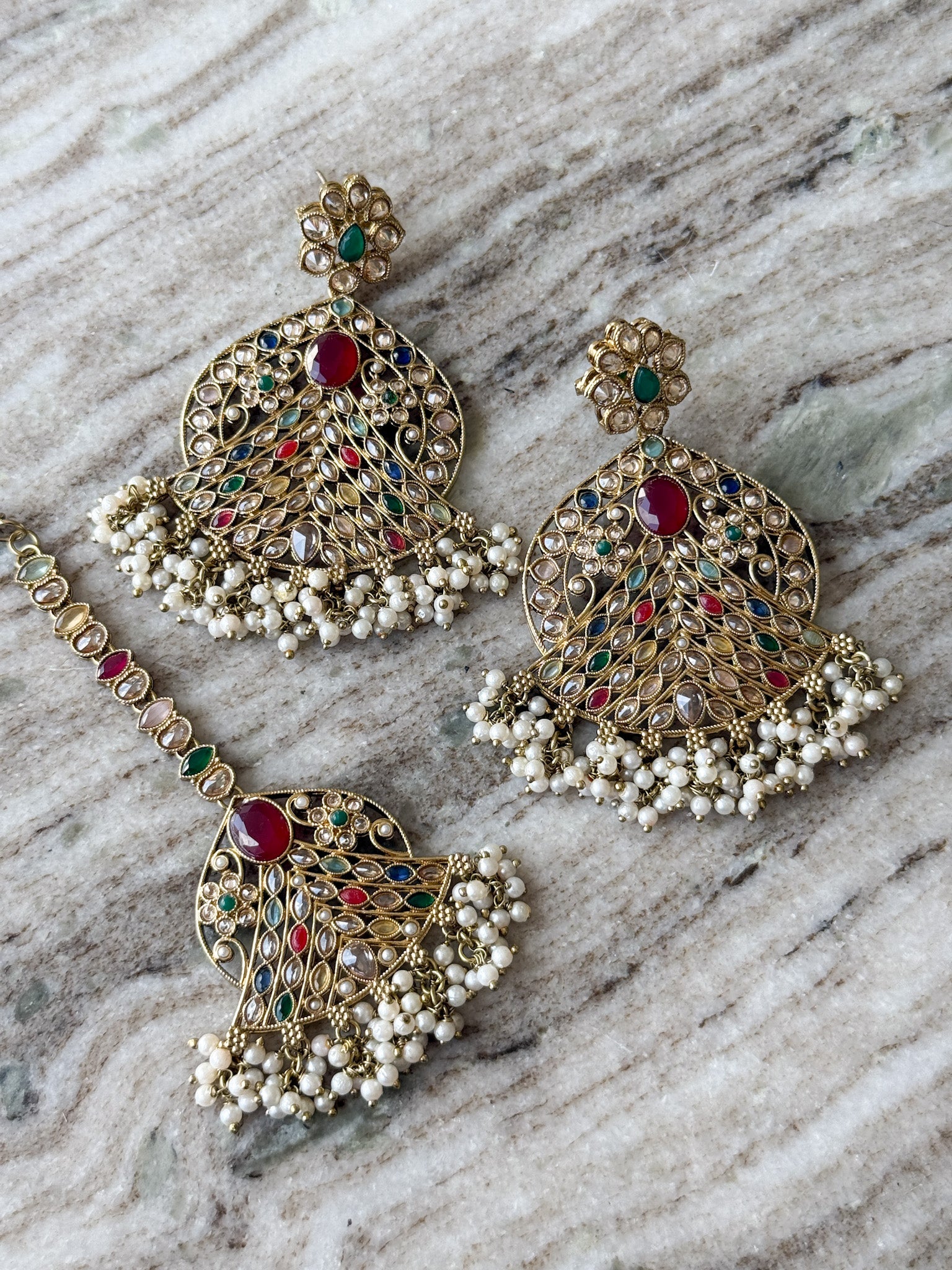 RAHA Tikka Set Toshi Jewels