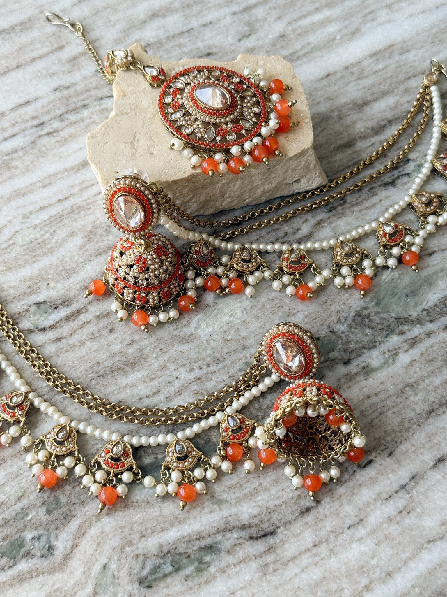 SIMRAN Tikka Set Toshi Jewels