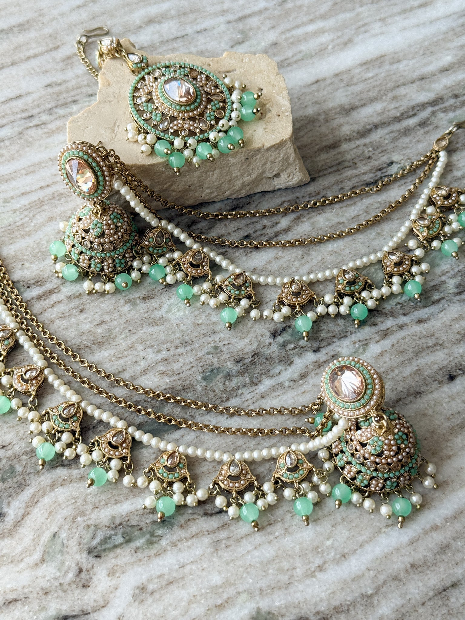 SIMRAN Tikka Set Toshi Jewels