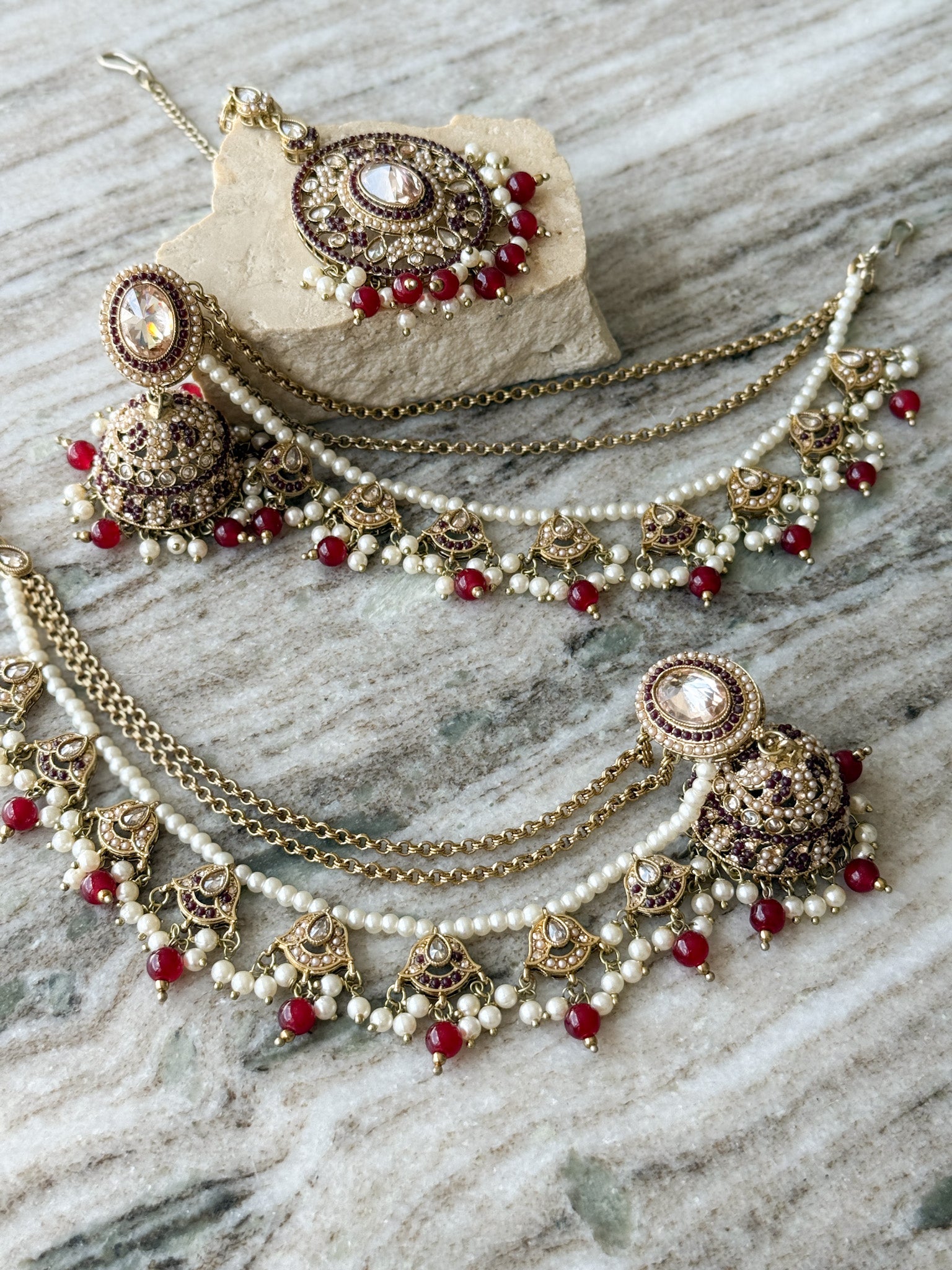 SIMRAN Tikka Set Toshi Jewels