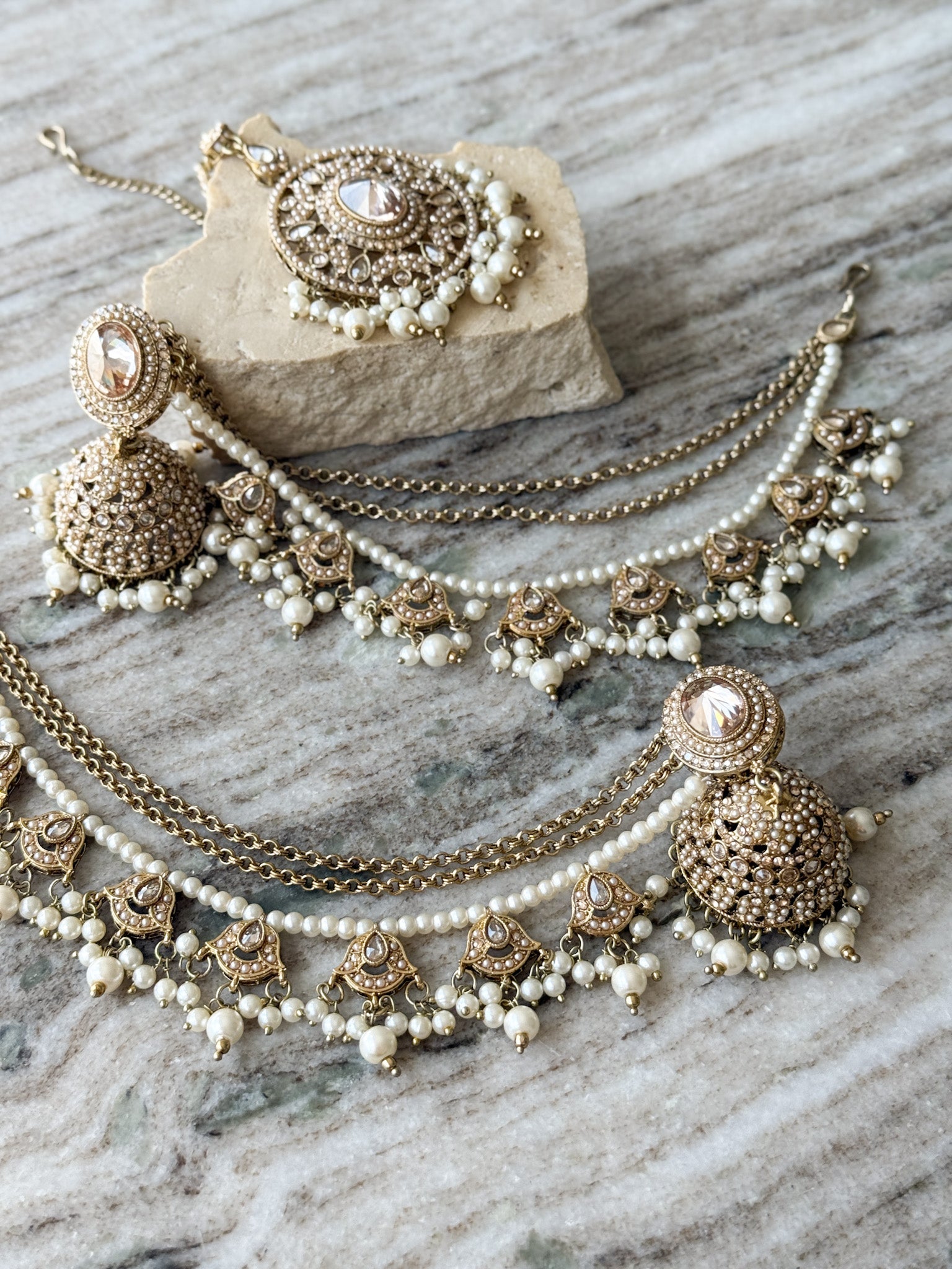 SIMRAN Tikka Set Toshi Jewels
