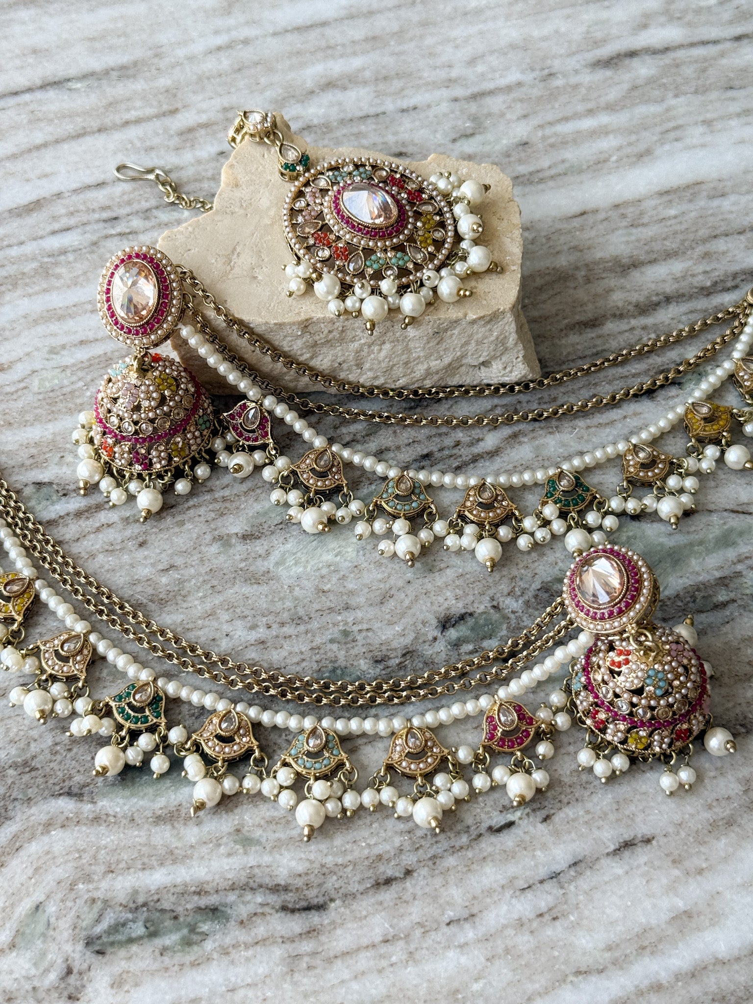 SIMRAN Tikka Set Toshi Jewels