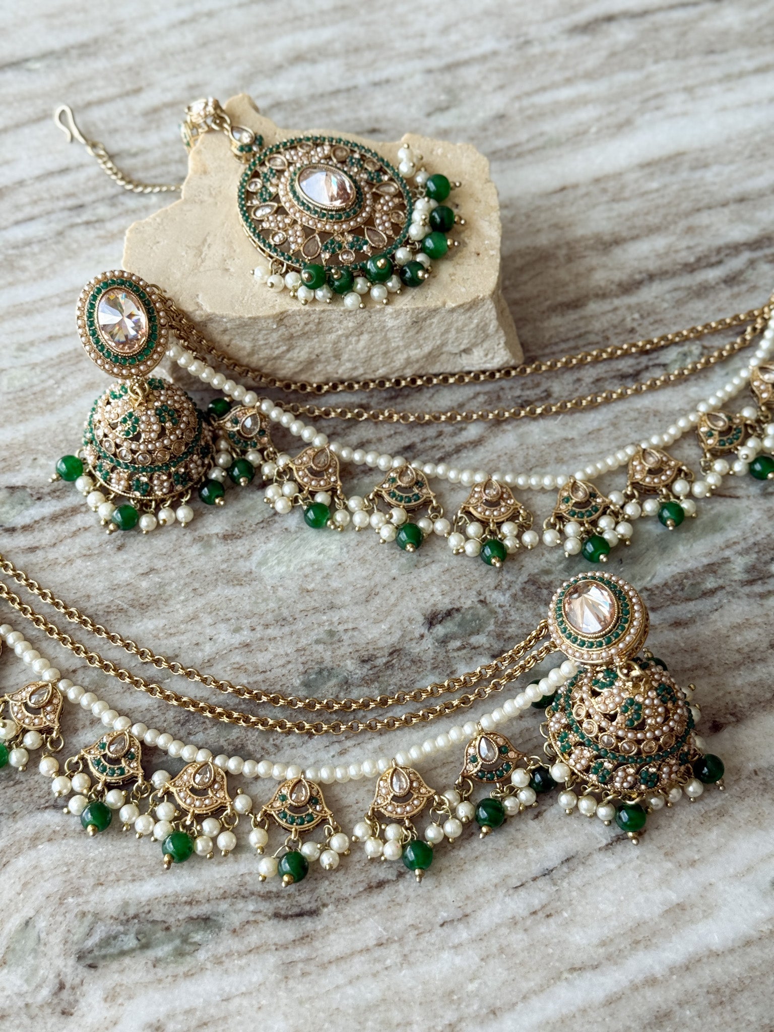 SIMRAN Tikka Set Toshi Jewels