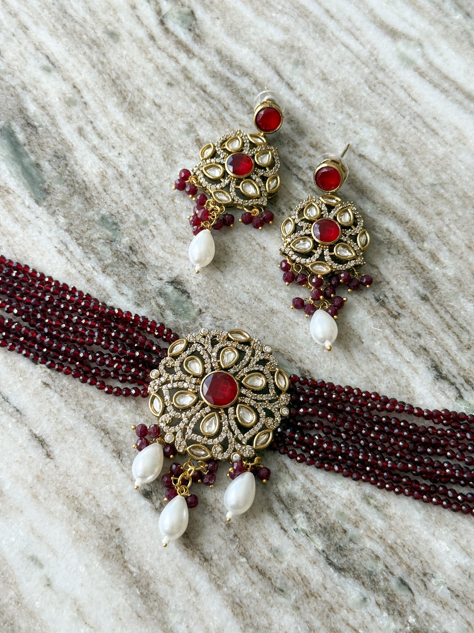 SHEENA Necklace Set Toshi Jewels