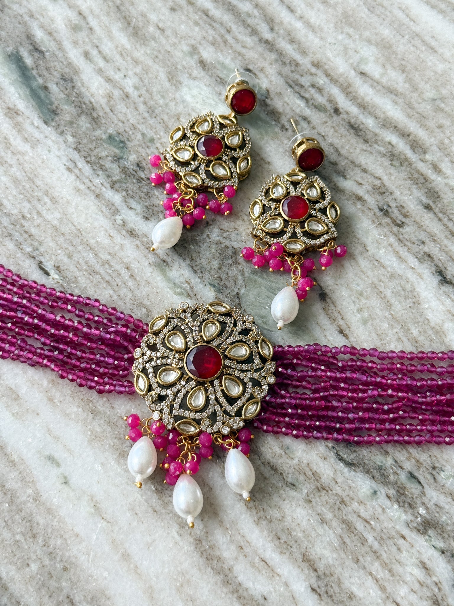 SHEENA Necklace Set Toshi Jewels