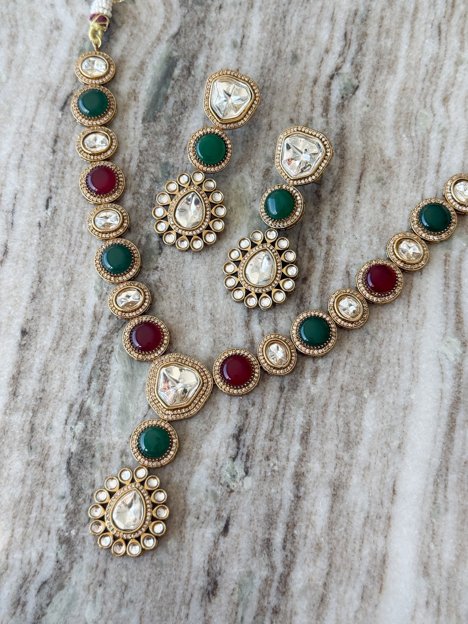 KAREENA Necklace Set Toshi Jewels