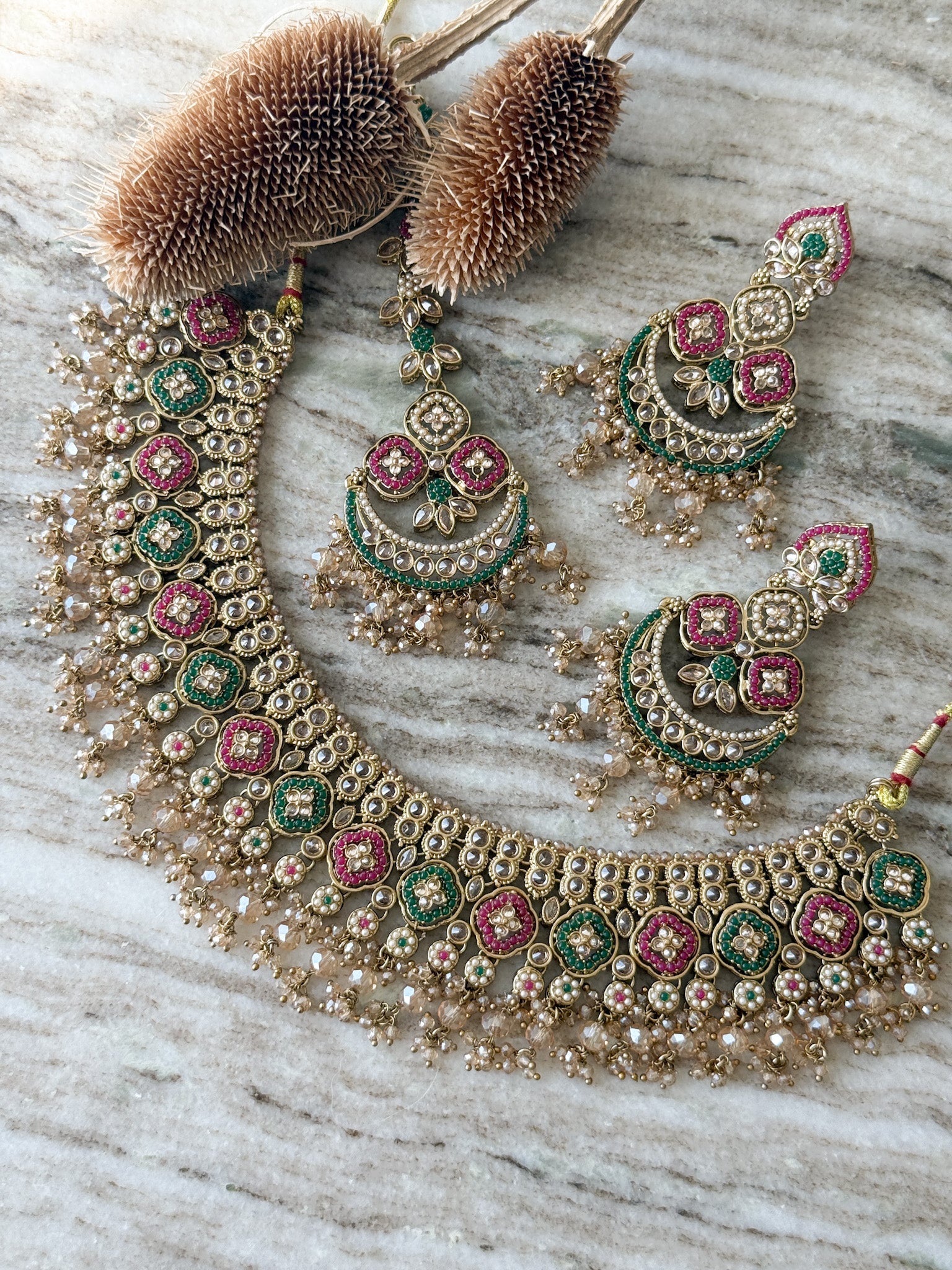 RADHIKA Necklace Set Toshi Jewels