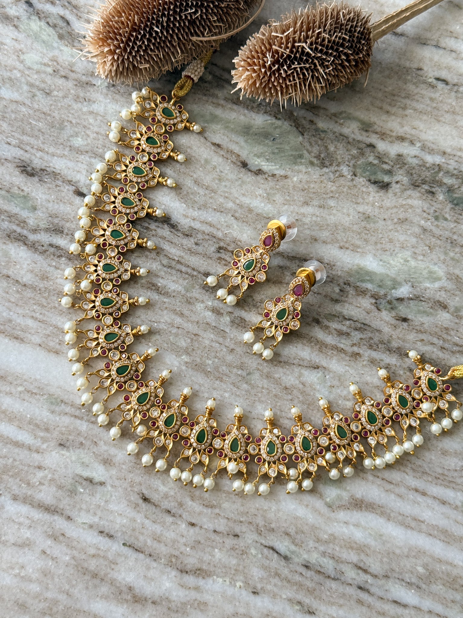SAANVI Necklace Set Toshi Jewels