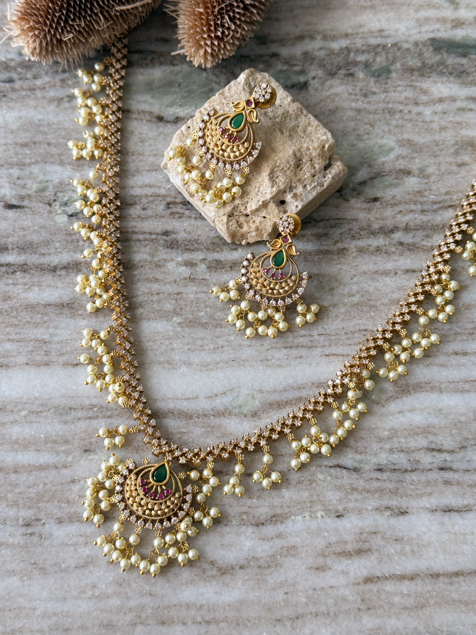 RIDHI Necklace Set Toshi Jewels