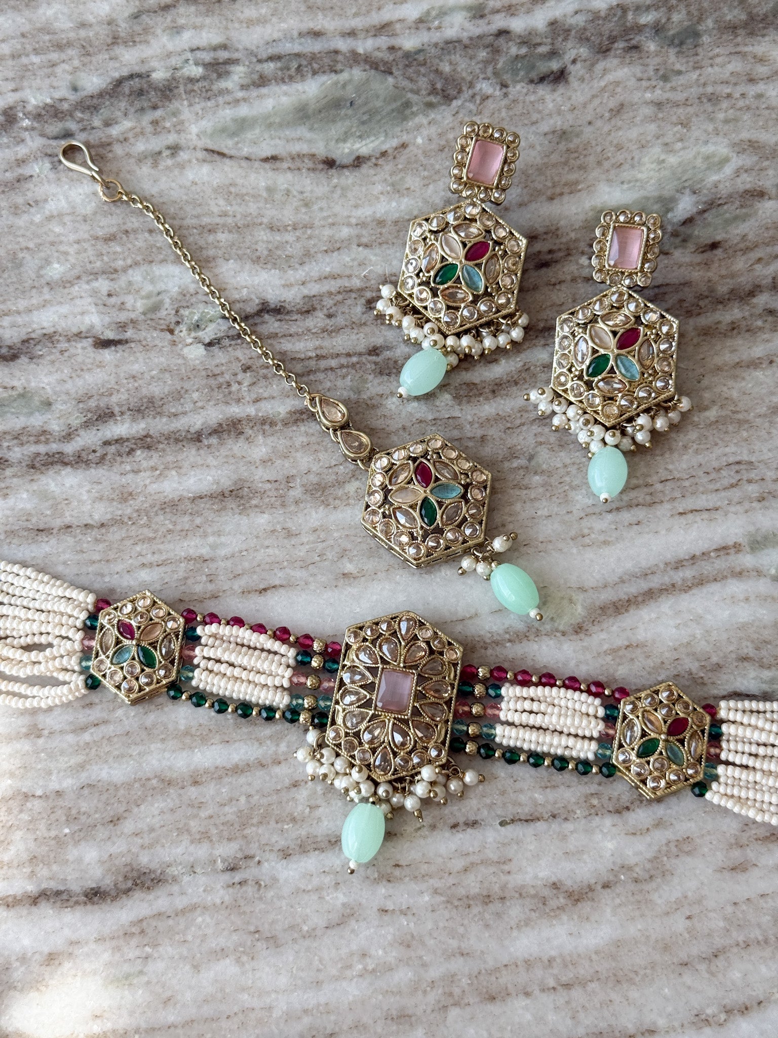 KRITI Necklace Set Toshi Jewels