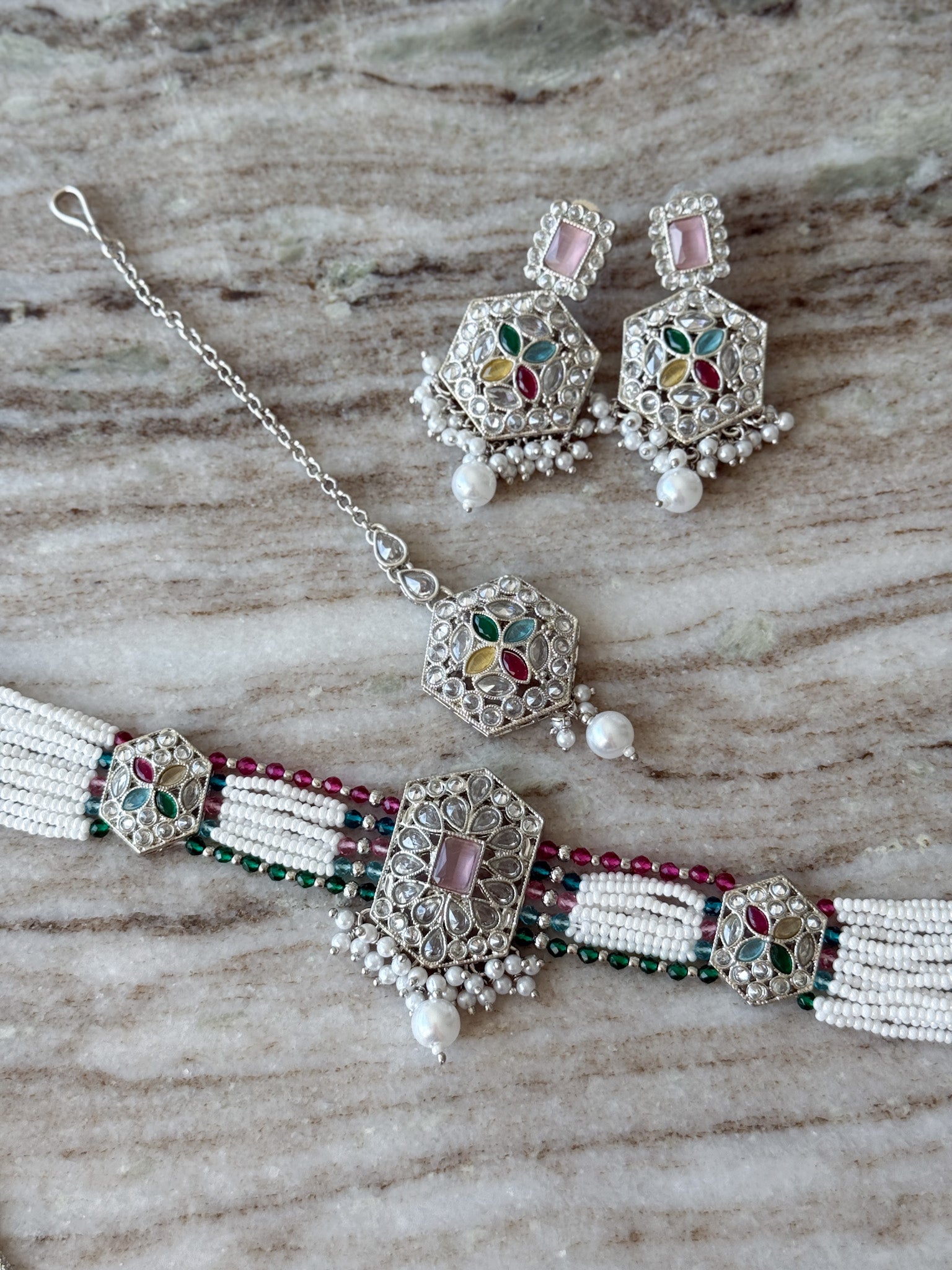 KRITI Necklace Set Toshi Jewels