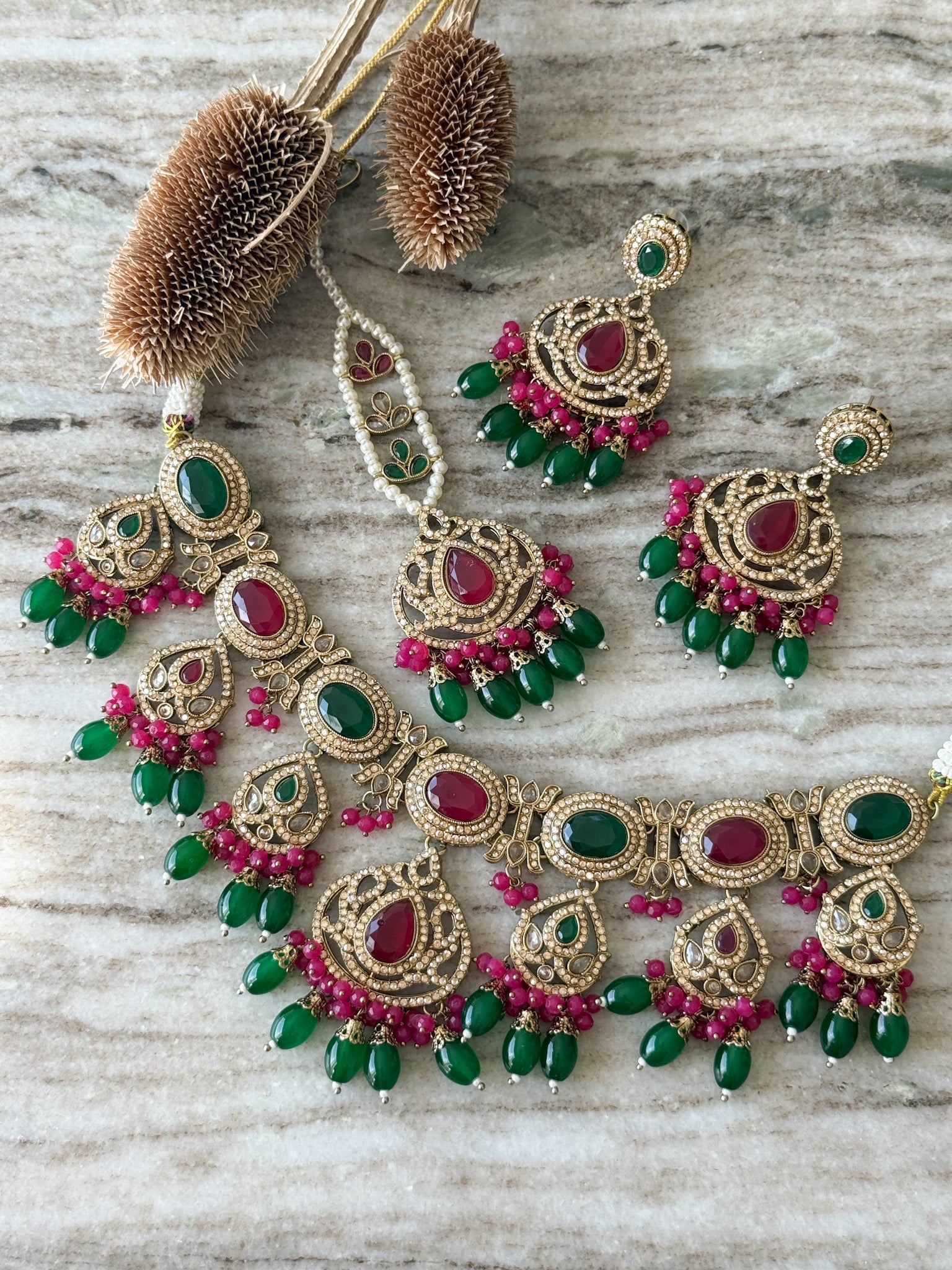 TANVI Necklace Set Toshi Jewels