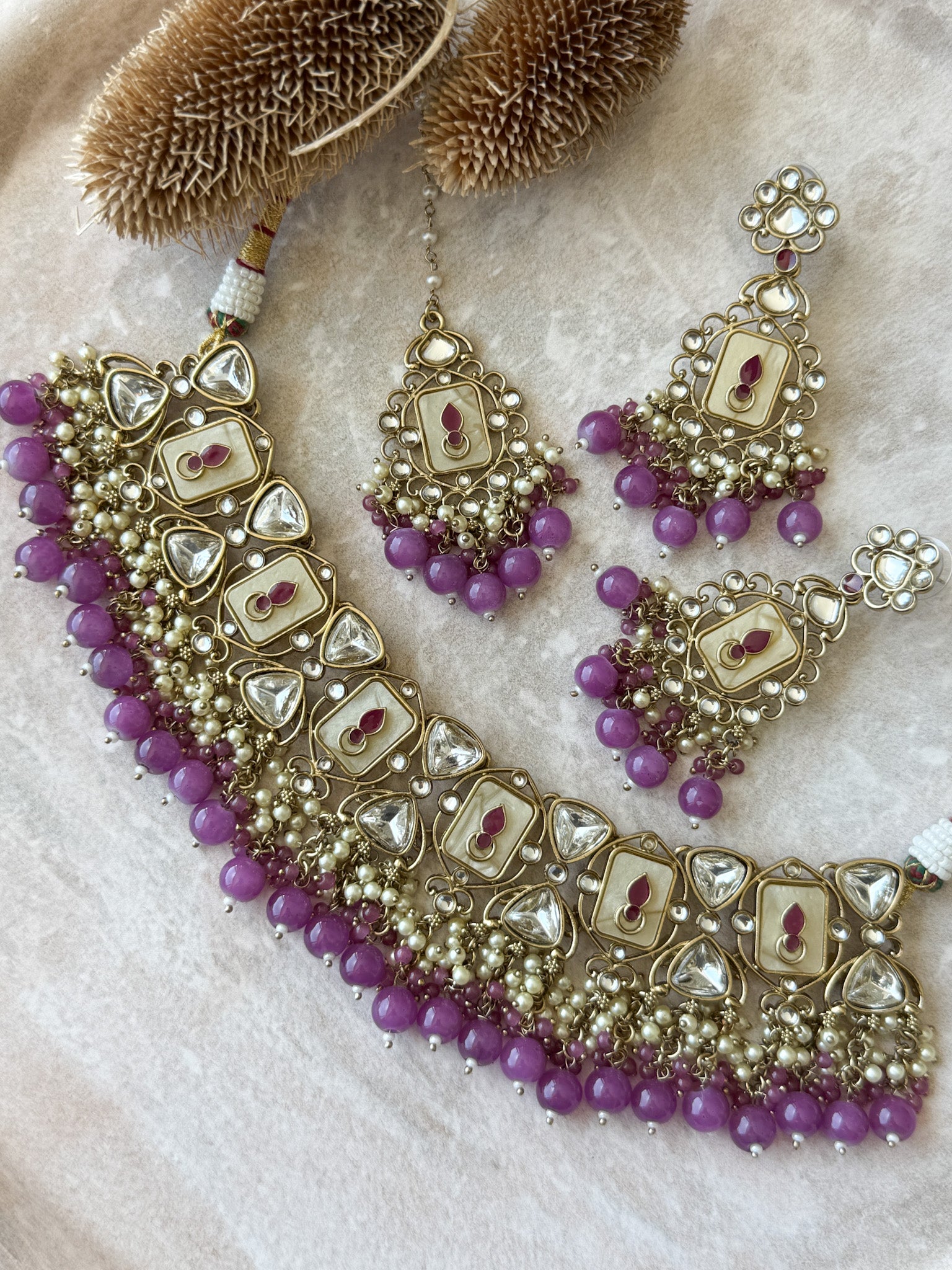 YASMIN Necklace Set Toshi Jewels