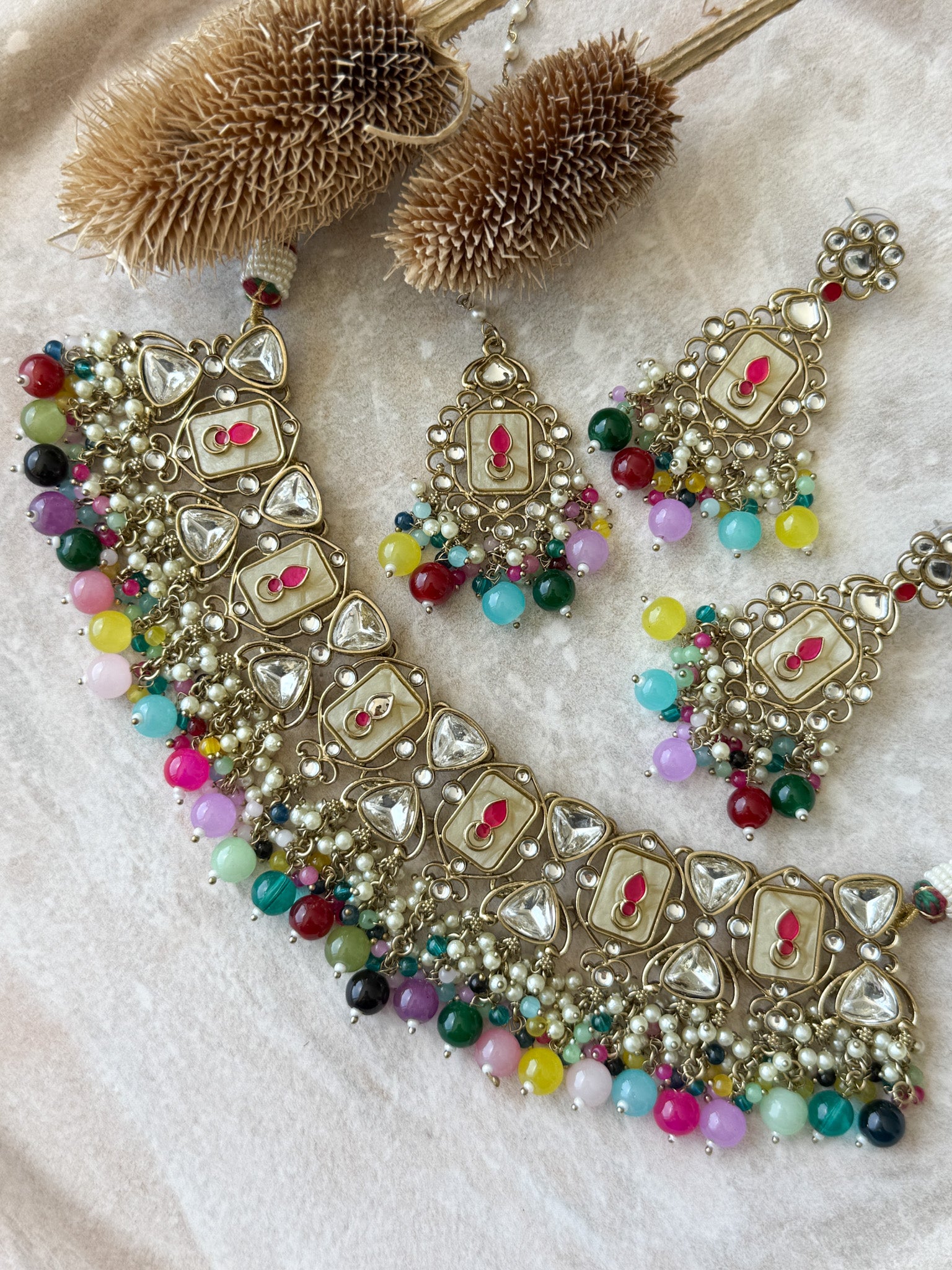 YASMIN Necklace Set Toshi Jewels