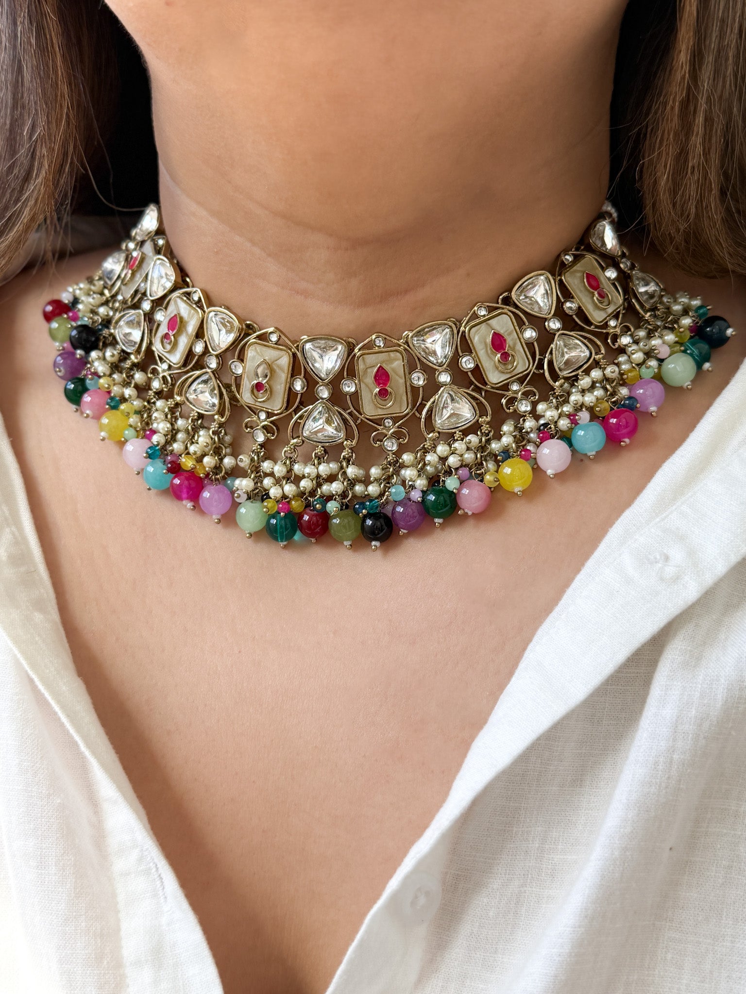 YASMIN Necklace Set Toshi Jewels