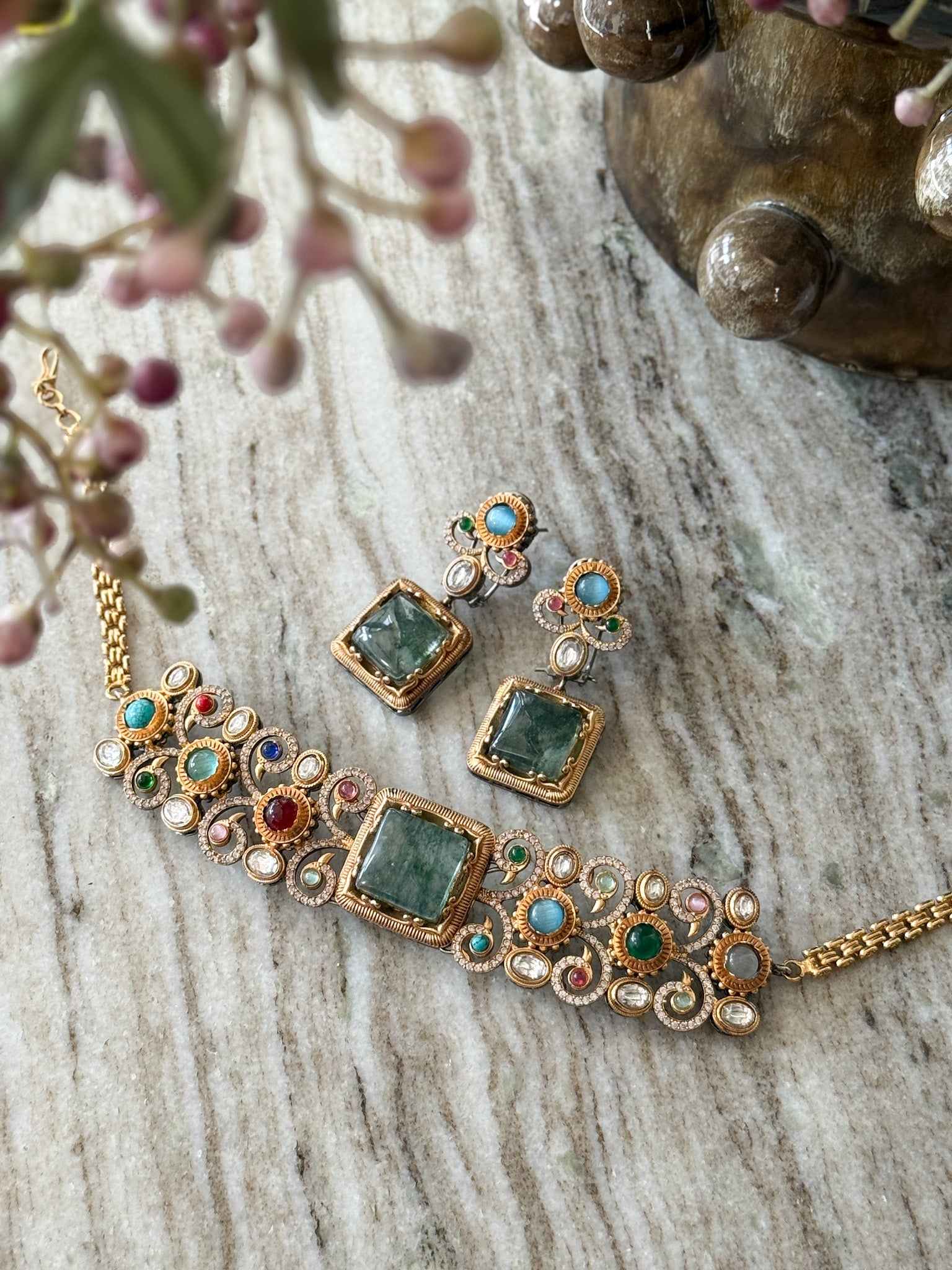 ARABELLA Necklace Set Toshi Jewels