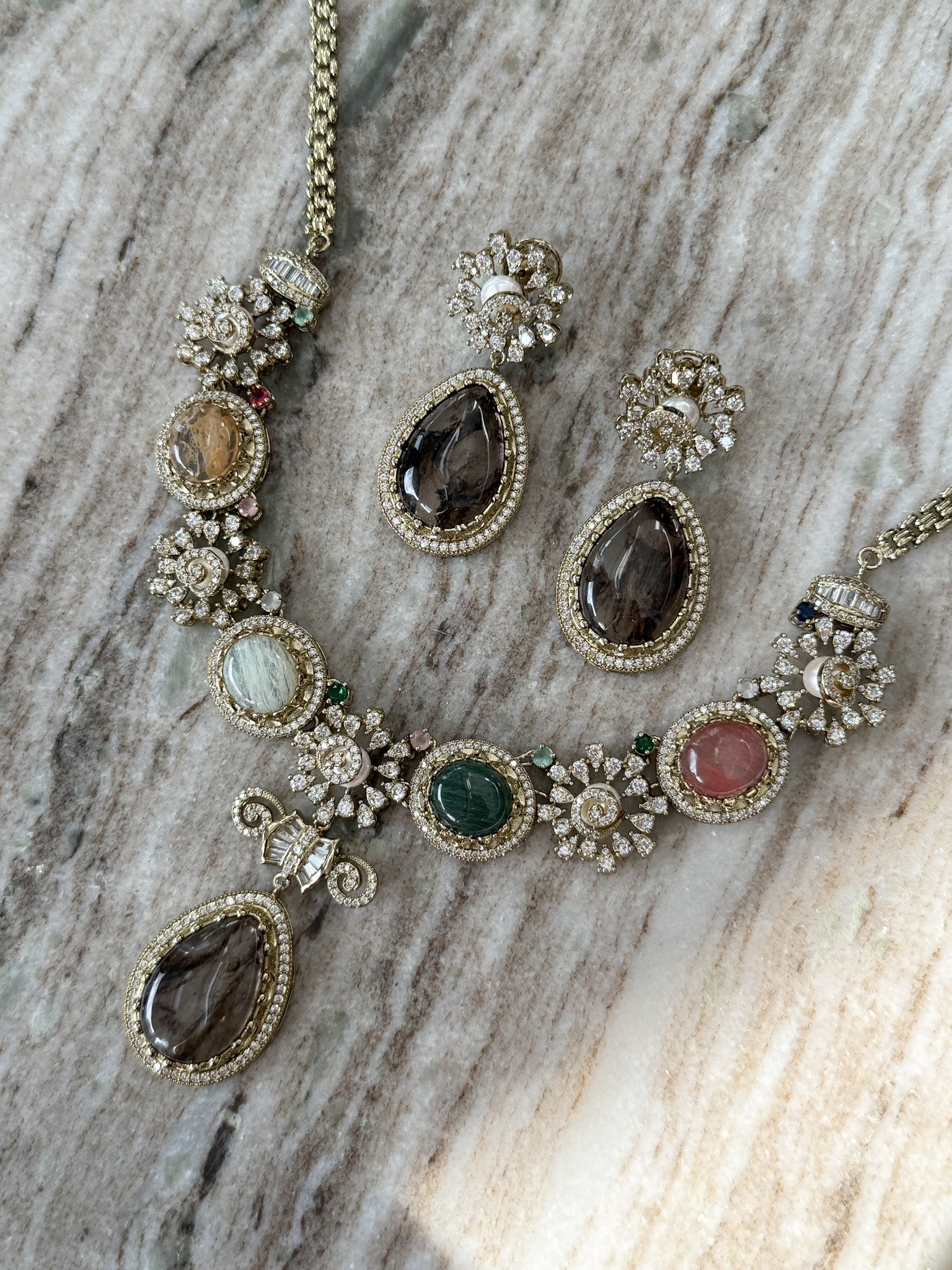 HEERA Necklace Set Toshi Jewels
