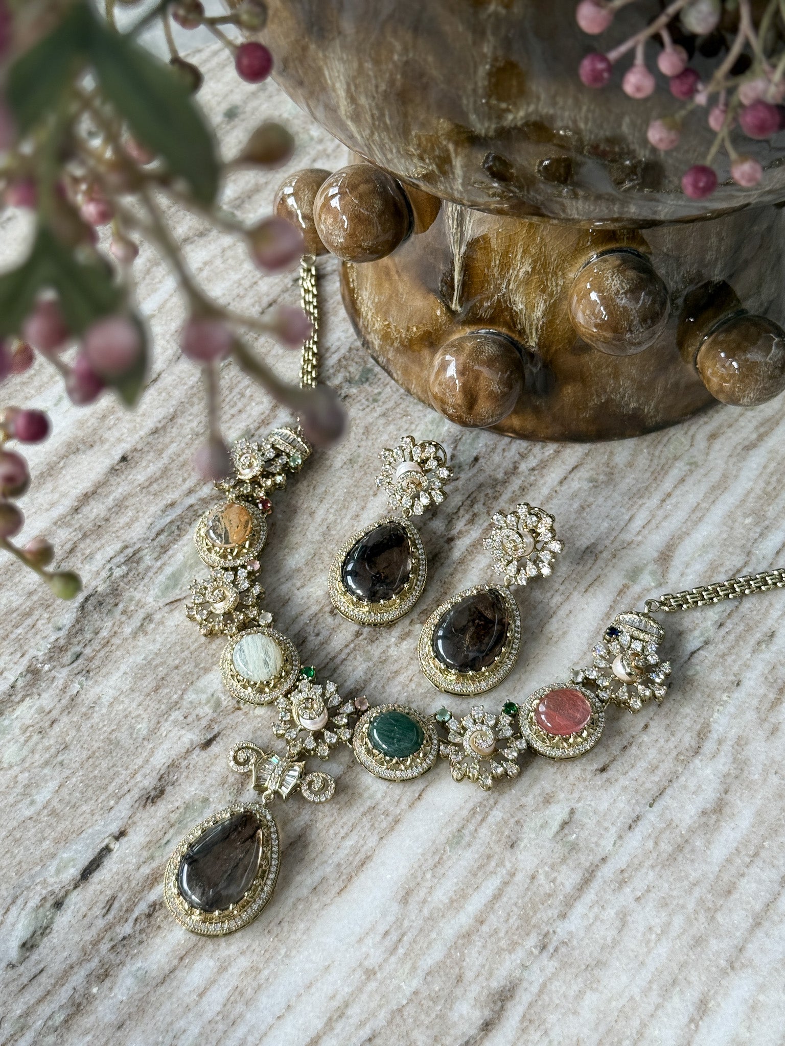HEERA Necklace Set Toshi Jewels