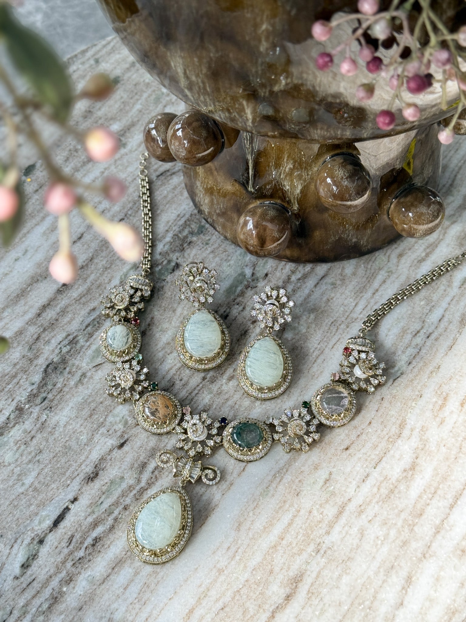 HEERA Necklace Set Toshi Jewels
