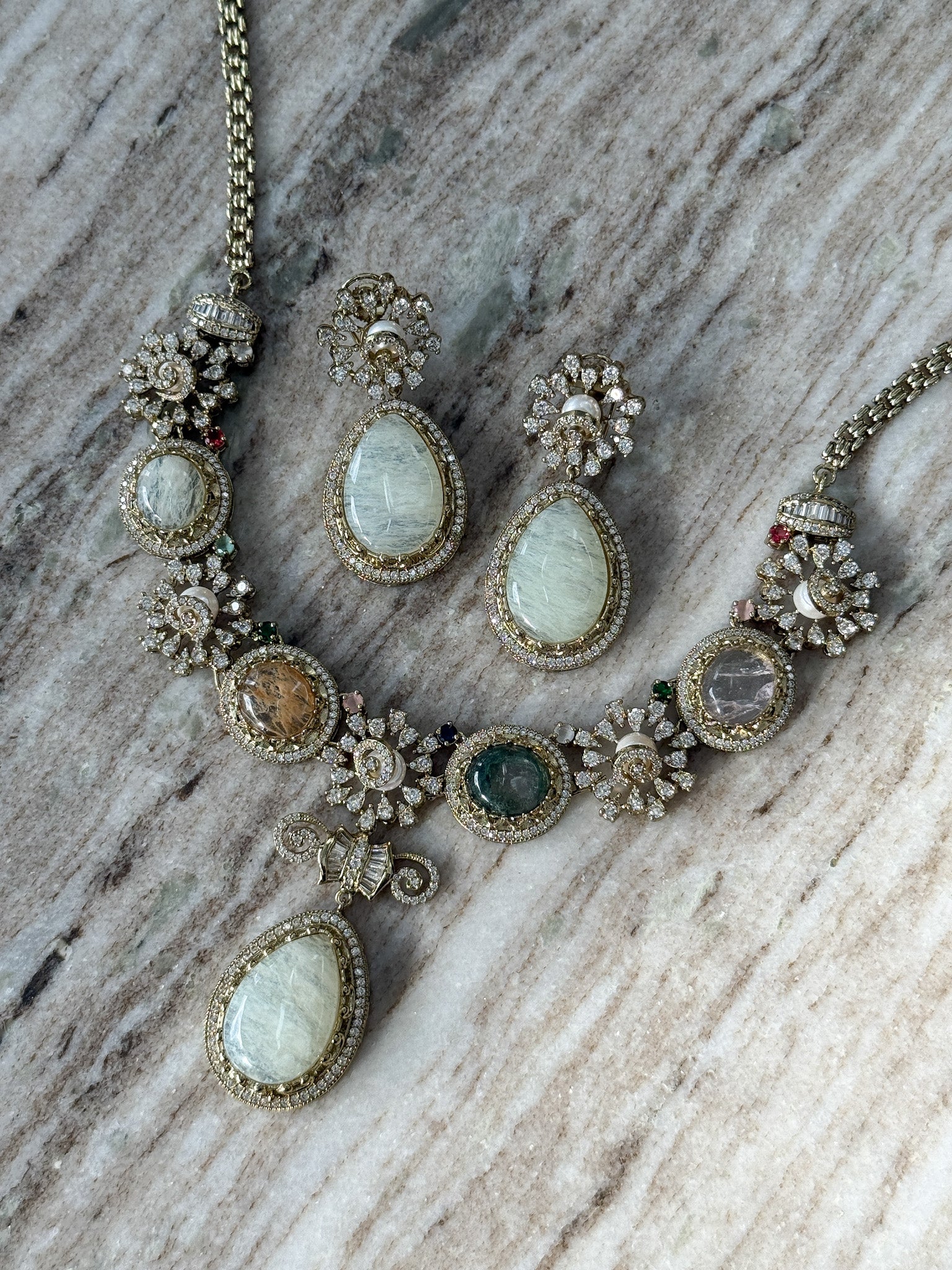 HEERA Necklace Set Toshi Jewels