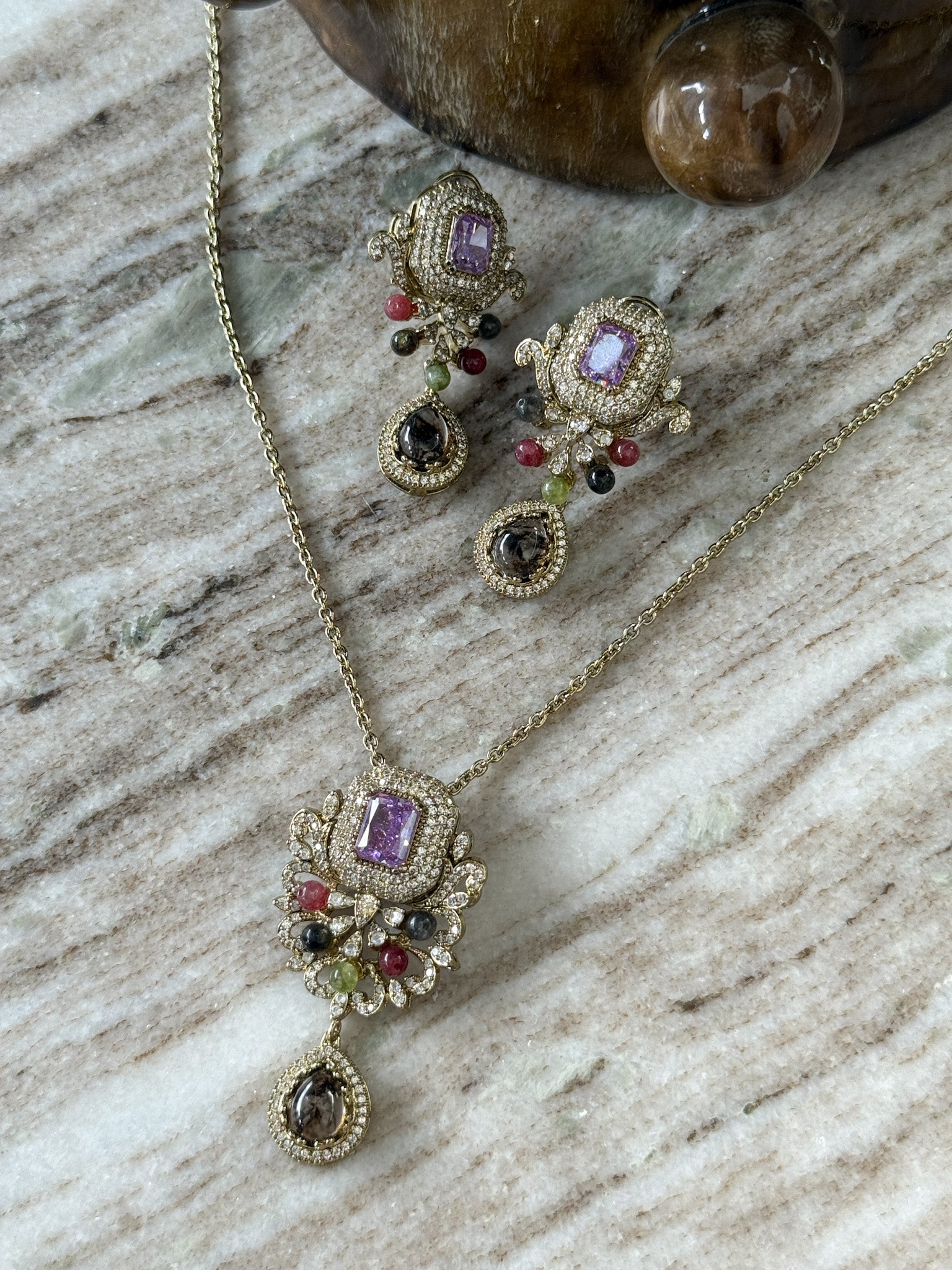 FREYA Necklace Set Toshi Jewels