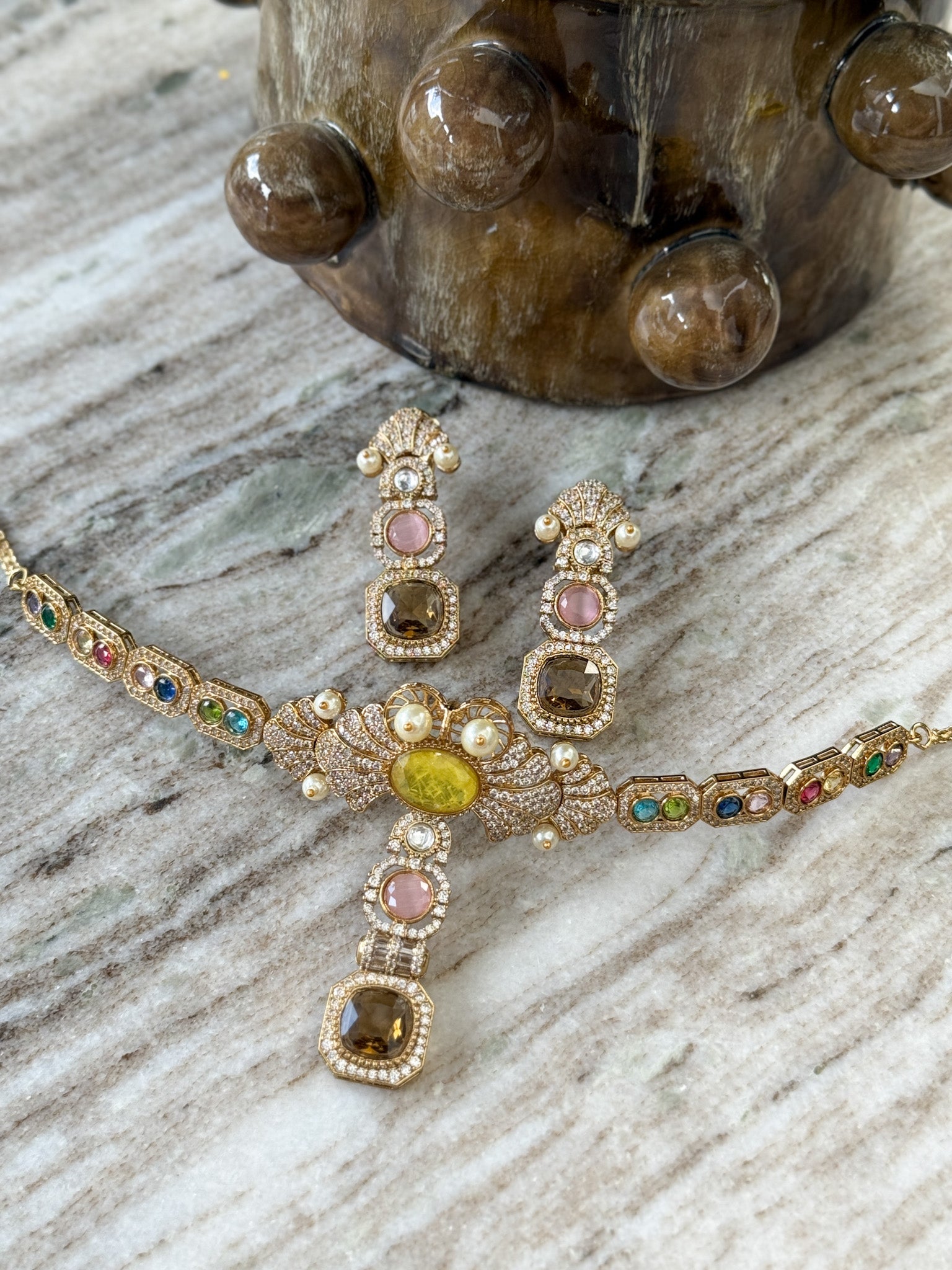 CAMILLA Necklace Set Toshi Jewels