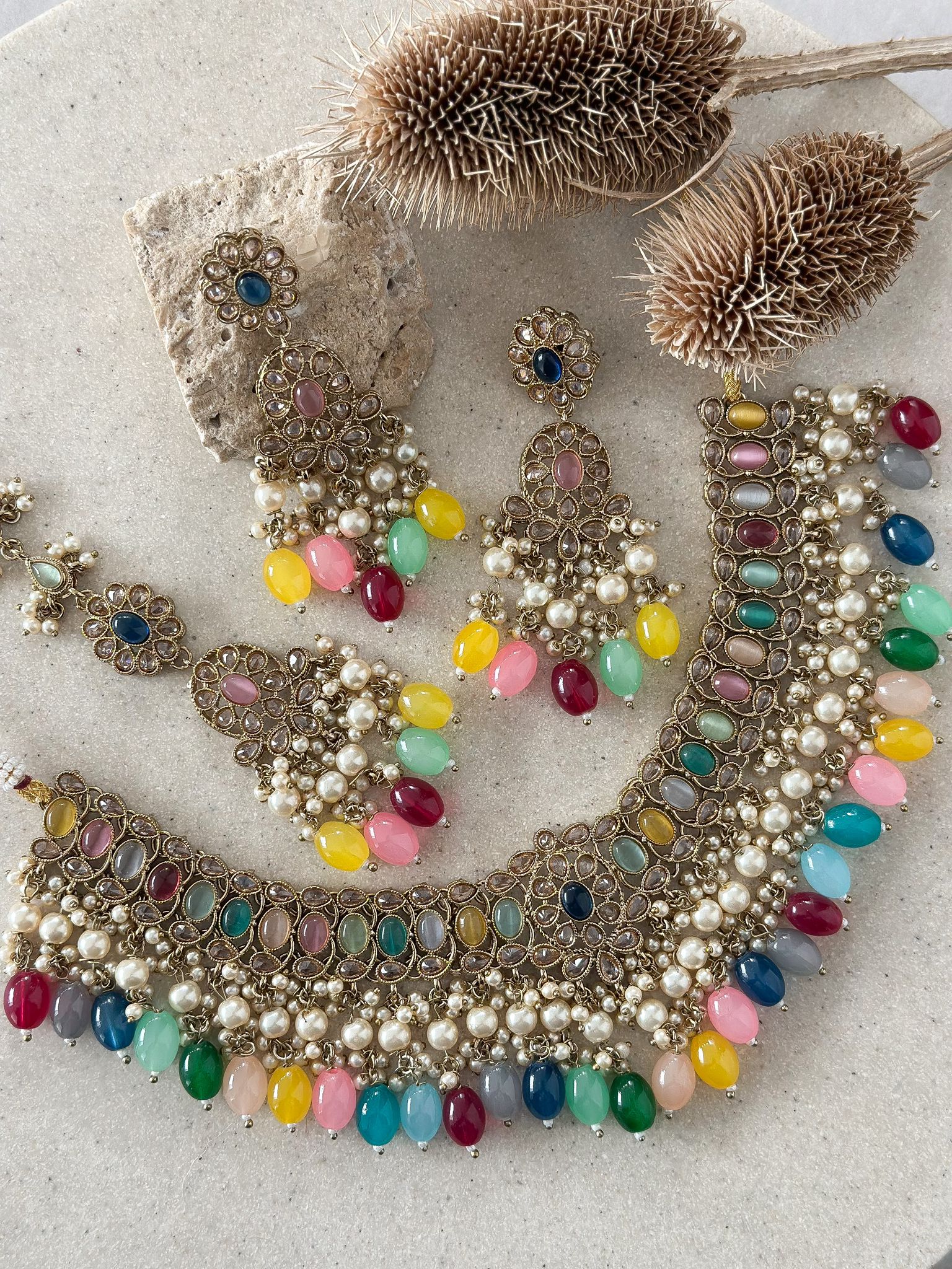 AMIRA Necklace Set - Toshi Jewels