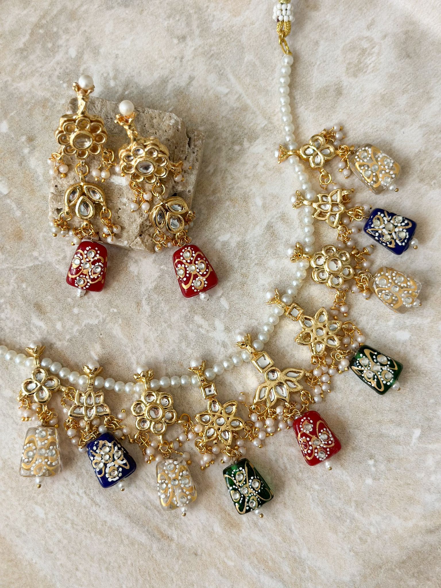 Indian necklace deals sets online